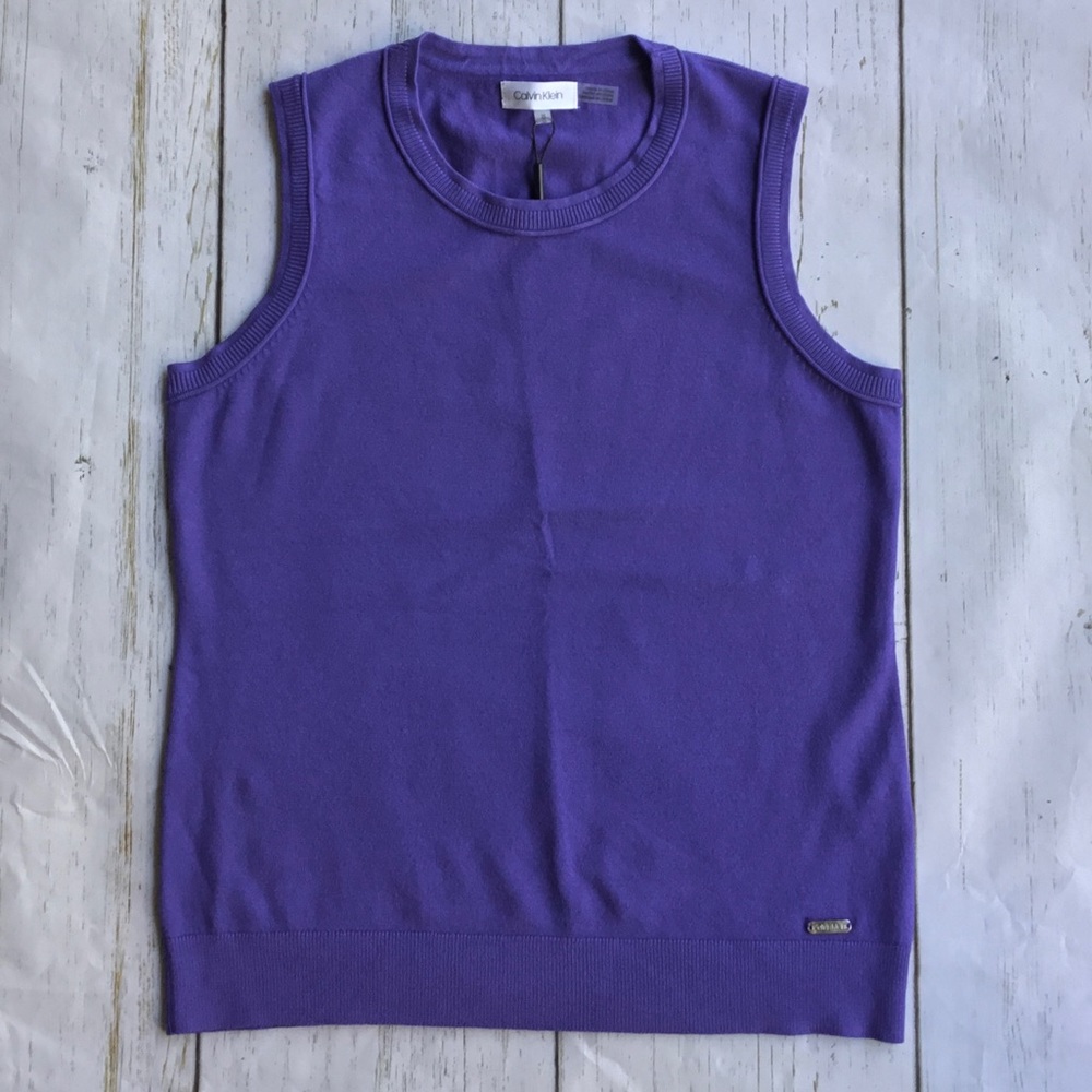 Calvin Klein Shell Tank - Picture 3 of 8